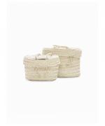 LIDDED BASKET S　/TB
