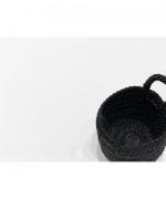 LEATHER SMALL BASKET