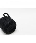 LEATHER SMALL BASKET
