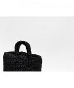 LEATHER SMALL BASKET