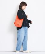 セルヴィッジデニム　ワイドタックパンツ