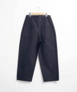コットンサージワイドタックパンツ