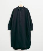 コットンシルクネップロングシャツ