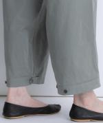 製品染サテンドロストパンツ