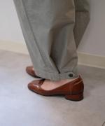 製品染サテンドロストパンツ