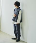 【PICK UP ITEM！】リネン製品染　フリルシャツ