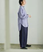 【PICK UP ITEM！】リネン製品染　フリルシャツ