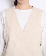 【PICK UP ITEM！】綿麻ライトオンスデニム　ベスト