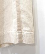 【PICK UP ITEM！】綿麻ライトオンスデニム　ラインタックパンツ