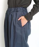 フレンチドリル　タックパンツ