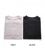 ＵＳＥ天竺 モックネック5分袖Ｔシャツ