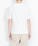 USE天竺5分袖ボトルネックＴシャツ