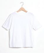 USE天竺5分袖ボトルネックＴシャツ