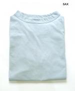USE天竺5分袖ボトルネックＴシャツ