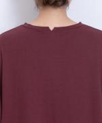 【PICK UP ITEM！】USE天竺　ロングスリットプルオーバー
