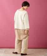 【PICK UP ITEM！】ふわふわ裏毛　スリットプルオーバー