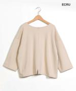 【PICK UP ITEM！】ふわふわ裏毛　スリットプルオーバー