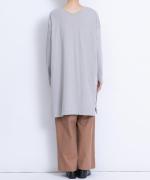 【PICK UP秋SALE！】ＵＳＥ天竺　２ｗａｙロングプルオーバー