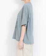 ＵＳＥ天竺　英字プリントＴシャツ