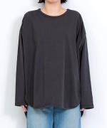 【PICK UP ITEM！】オーガニックコンパクト天竺　長袖プルオーバー