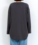 【PICK UP ITEM！】オーガニックコンパクト天竺　長袖プルオーバー