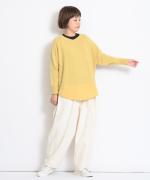 カシミールニット Vネックプルオーバー