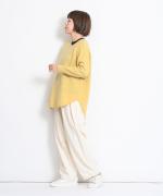 カシミールニット Vネックプルオーバー