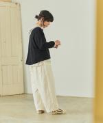 カシミールニット ヘンリーネックプルオーバー