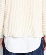 ECO YARN　リップルプルオーバー