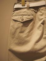 COTTON CHINO PANTS