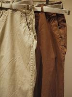 COTTON CHINO PANTS