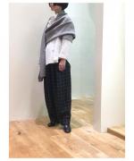 SLEEVE MUFFLER KNIT