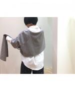 SLEEVE MUFFLER KNIT