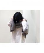 SLEEVE MUFFLER KNIT