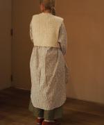 Ribbed-knit cropped vest