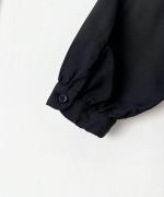 スパンポリエステルローン・製品染め 切り替えシャツワンピース