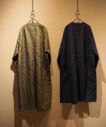 QUILTED SILK RAGLAN COAT