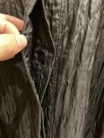 QUILTED　SILK　C-NECK　COAT