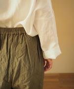 QUILTED SILK PANTS