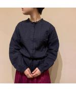 LACE PINTUCK 2WAY SHIRT