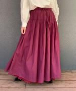 MINI PINTUCK FLARED SKIRT