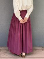 MINI PINTUCK FLARED SKIRT