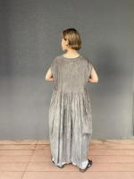 ORGANIC　VOILE　STRIPE　FRENCH　DRESS
