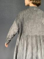 ORGANIC　VOILE　STRIPE　BANDED　SIHRT　DRESS