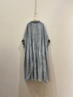 ORGANIC　VOILE　STRIPE　BANDED　SIHRT　DRESS