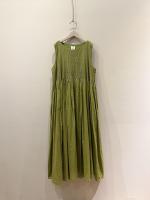 ORGANIC MINI PINTUCK PULLOVER DRESS