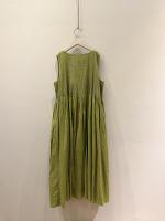 ORGANIC MINI PINTUCK PULLOVER DRESS