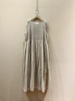 ORGANIC MINI PINTUCK PULLOVER DRESS