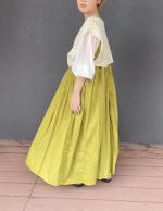 ORGANIC MINI PINTUCK PULLOVER DRESS