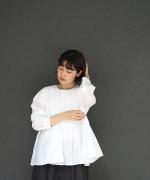 mini pintuck blouse